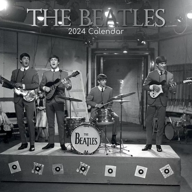 The Beatles  "12  x 12" Square Wall Calendar 2024