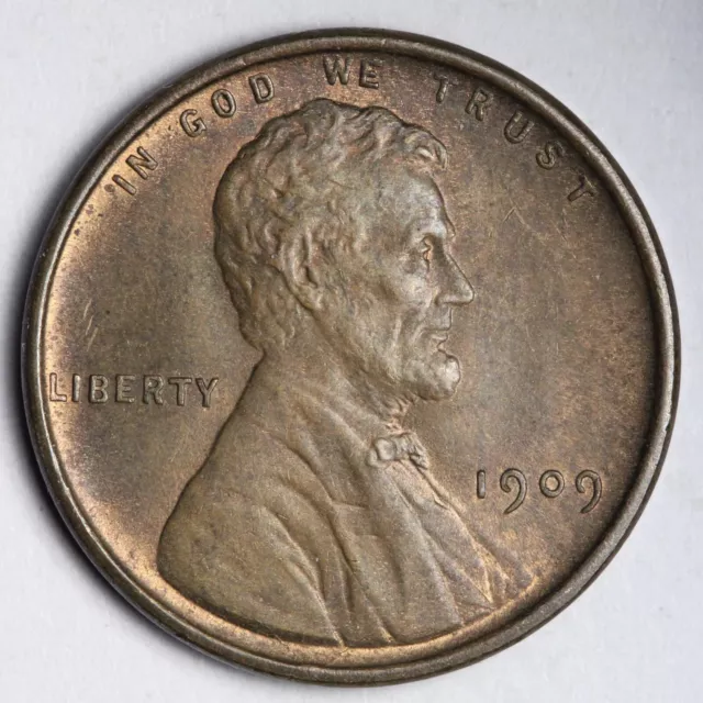 1909 VDB Lincoln Wheat Cent Penny CHOICE BU *UNCIRCULATED* MS E147 YCM