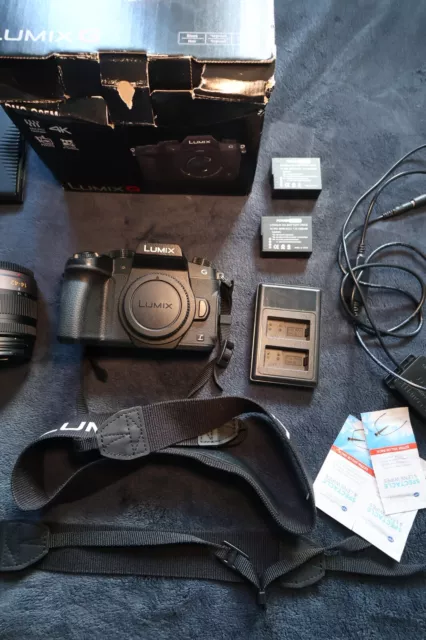 Panasonic Lumix G80 G85 mirrorless camera body, Lens and extras