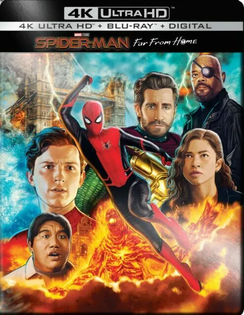 Spider-Man Far From Home Steelbook (4K UHD + Blu-ray) Like New!!