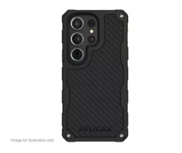 NEW Pelican Shield Case For Samsung Galaxy S24 - Carbon *AU STOCK*
