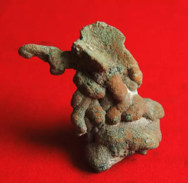 Ancient bronze Roman artifact 2-4 century