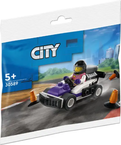 LEGO CITY: Go-Kart Racer (30589) - Polybag - New & Sealed 2022