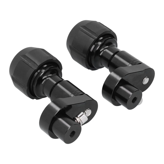 2pz Protezione Moto Anticadute Nero per Kawasaki 400 Z400