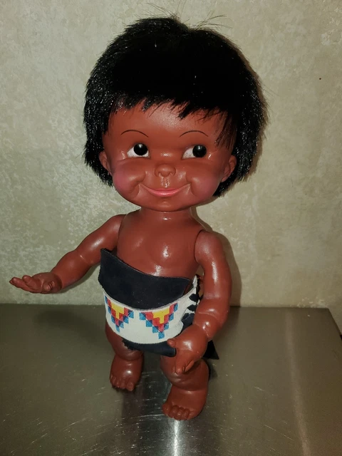 Vintage Regal Canada Native American Indian 12" Doll Leather Clothes
