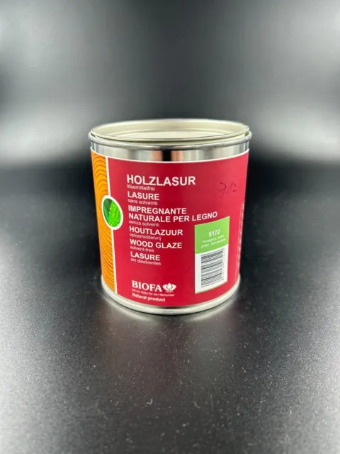 Biofa Holzlasur 5172, moosgrün, 375 ml