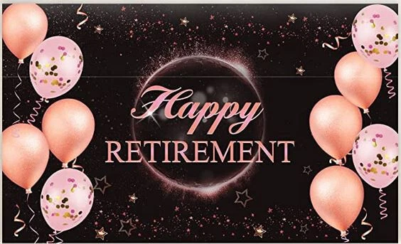 Retirement Party Decorations & questionnaire 2 banners 44 cards 1 congrats bannr