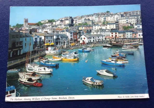 Postcard: The Harbour: Brixham: Devon: Used With Stamp