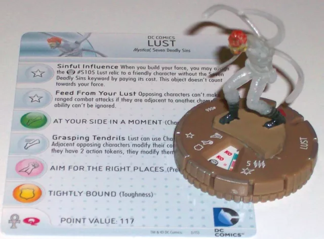 LUST #066 Justice League Trinity War DC HeroClix Chase Rare