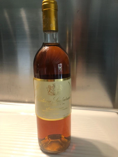 Sauternes : Château Suduiraut 1989 Super millésime