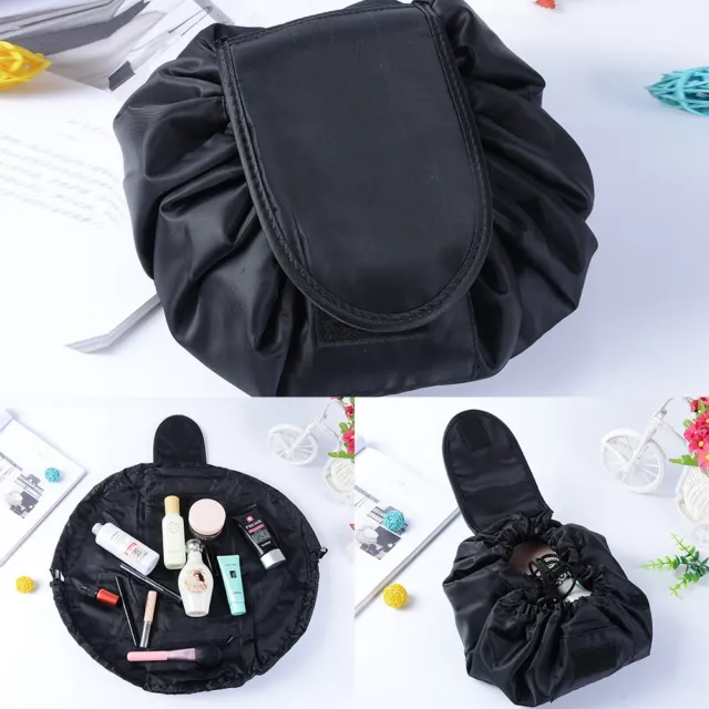 Waterproof Drawstring Make Up Wash Bag Travel Cosmetic Storage Toiletry Bags