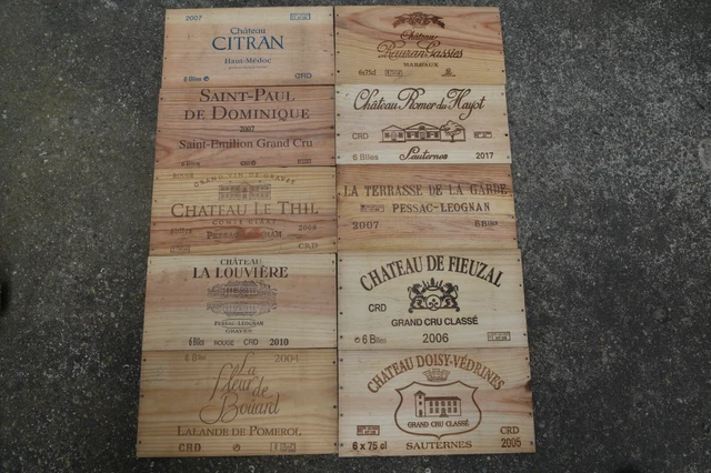 Matrice D'Estampes Pour Caisses à Vins - Métal Gris - Outil De Cave Vintage