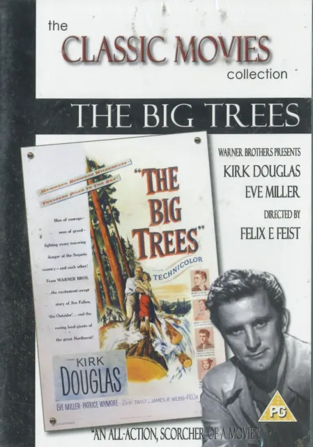 The Big Trees (1952) DVD, Kirk Douglas, Eve Miller, Patrice Wymore [Region 2]