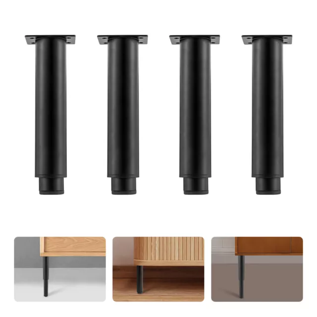 18-32 cm Metal Furniture Legs Adjustable Cabinet Sofa Kitchen Bed Couch Leg Feet