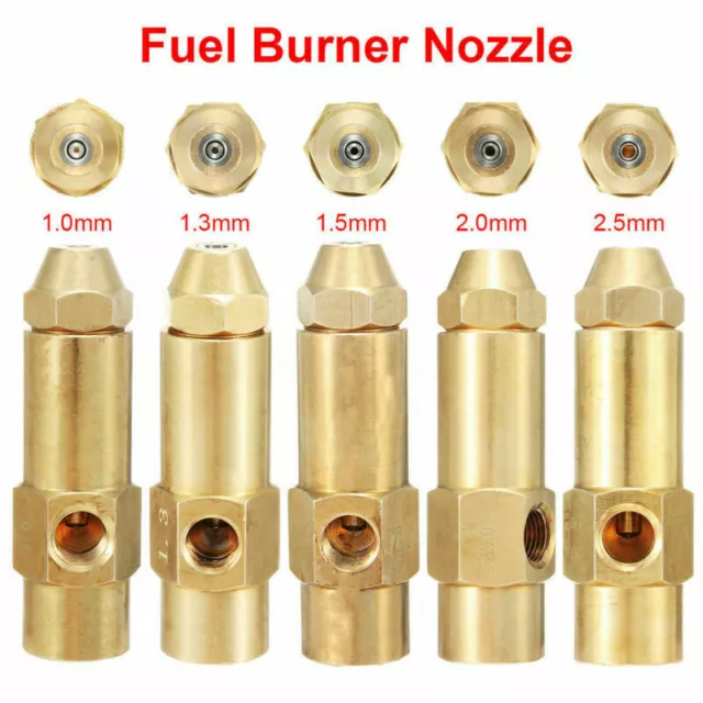 Heavy Oil Waste Oil Alcohol-based Fuel Burner Nozzle 1mm 1.3mm 1.5mm 2mm 2.5mm