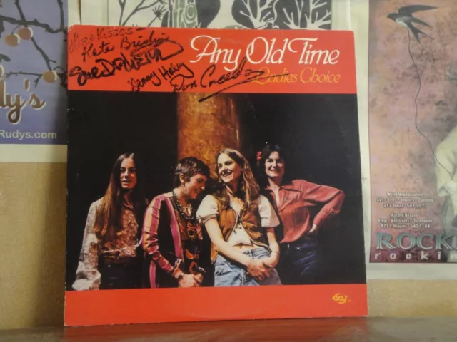 Any Old Time, Ladies Choice - Autographed Lp Bay 217