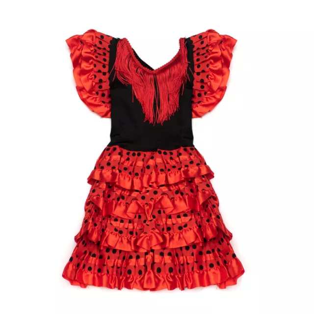 Kleid Flamenco VS-NROJO-LN1