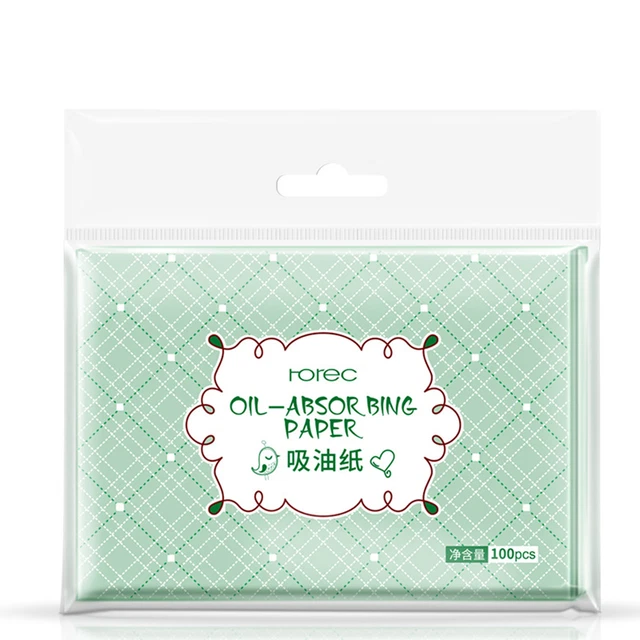 Hoja sintética absorbente de aceite transparente segura para tejidos secantes de aceite 100 piezas