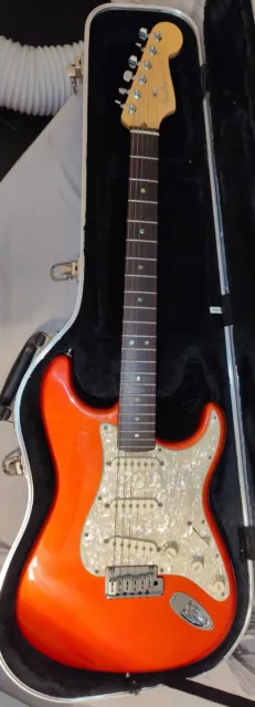 Fender Stratocaster, American Deluxe, 50th Anniversary Cadmium Orange