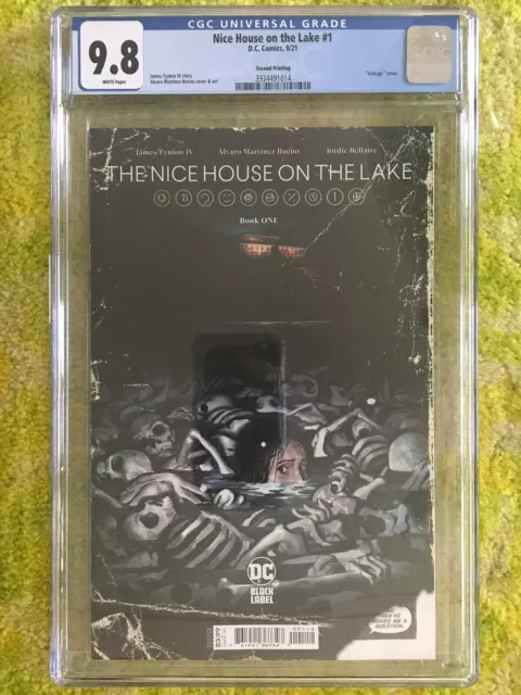 Nice House On The Lake #1 Cgc 9.8 (2021) 2Nd Print Variant