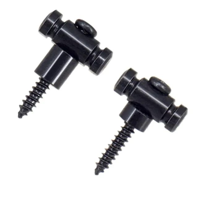 2Pcs Guitar Roller String Trees Retainer With Screws For-Electric Guitars Parts