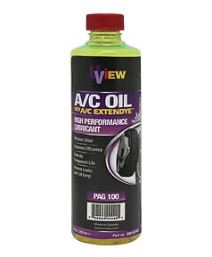 PAG 100 Oil - 8 oz. Bottle with A/C ExtenDye 488100PBD UView 488100PBD 0