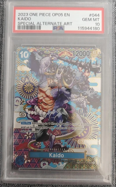 ONE PIECE KAIDO SP PSA 10 OP04-044 Rare Trading Card $162.27