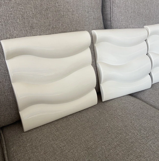 VINTAGE IKEA ‘STROMMA’ Plastic Wall Art Panels Rare! Design By Åsa Gray