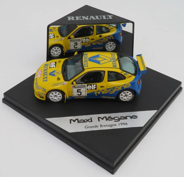 POSTER AFFICHE RENAULT Maxi Mégane rallye Mont blanc 1996 signature ragnotti EUR 8,00 - FR