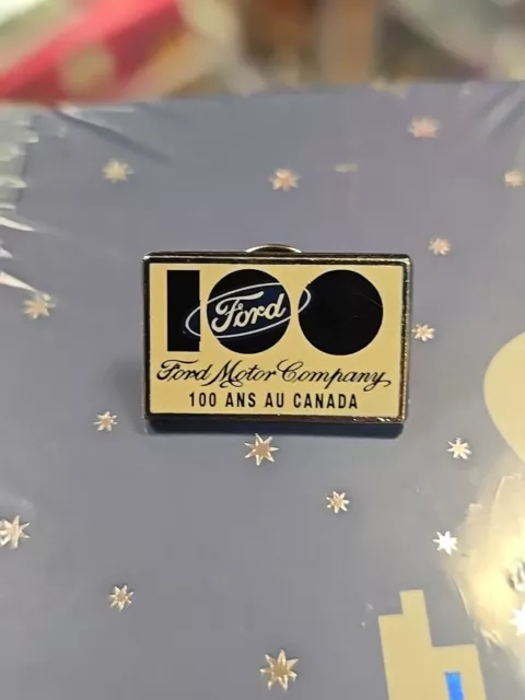 FORD MOTOR COMPANY 100 YEARS PIN LAPEL HAT  New