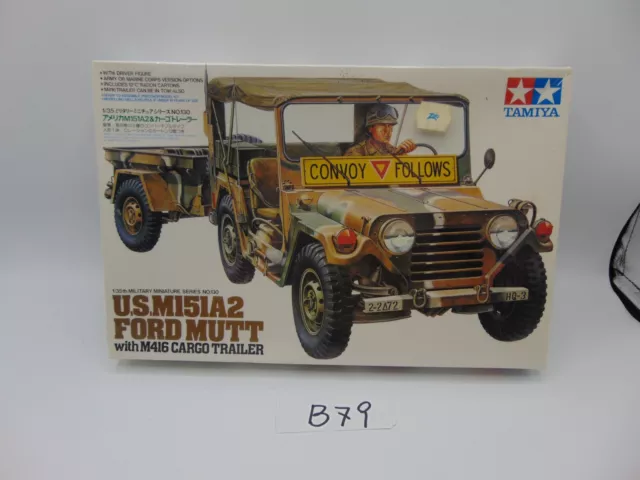 Tamiya 1/35 Military Miniature Series No.130 Us Army M151A2 New 35130Ford Mutt