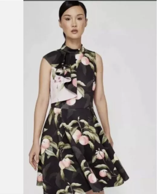 Ted baker peach blossom dress on sale