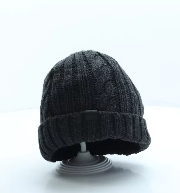 NEXT Boys Grey Acrylic Beanie One Size