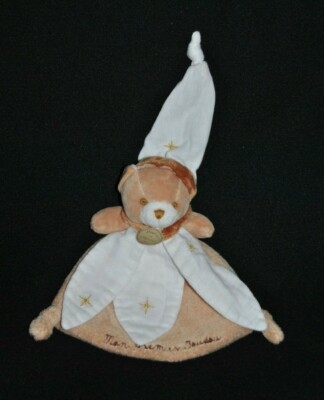 A7-Doudou Et Compagnie ours marron beige blanc "Clinique de l'Union" Neuf 