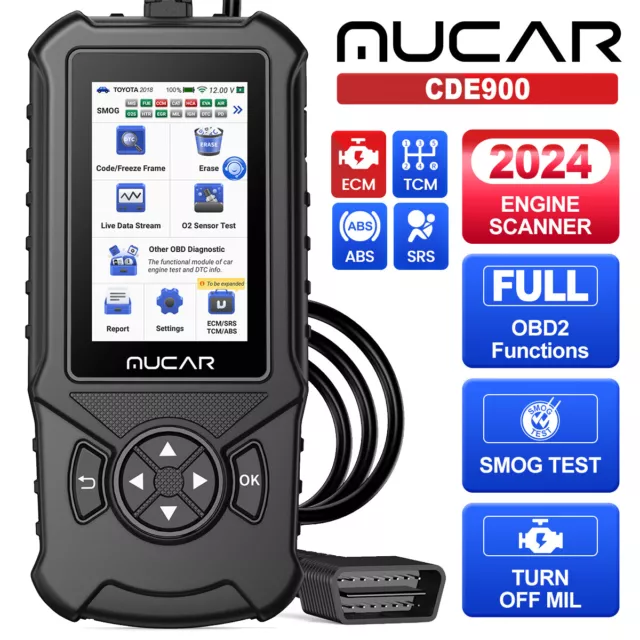 MUCAR CDE900 OBD2 Scanner Code Reader Automotive Diagnostic Tool Engine Fault