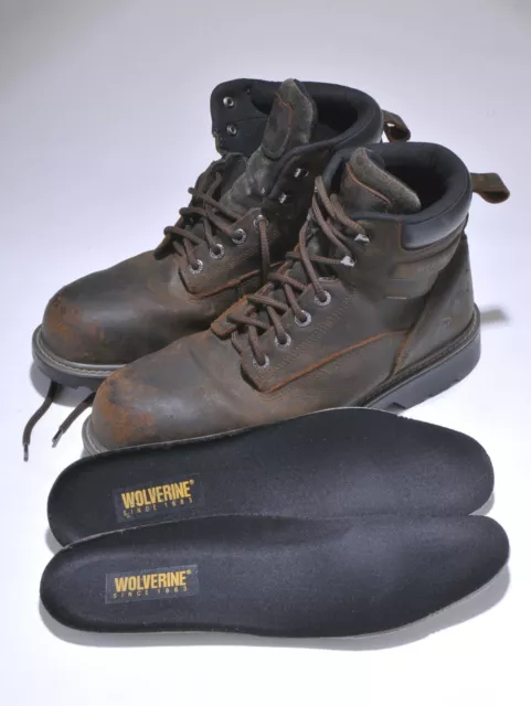SALE! WOLVERINE ASTM EH Composite Toe WATERPROOF Work Boots! Mens US 12 ...