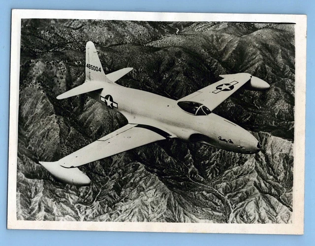 Lockheed P-80 Shooting Star Large Vintage Original 1946 Press Photo F-80 Usaf