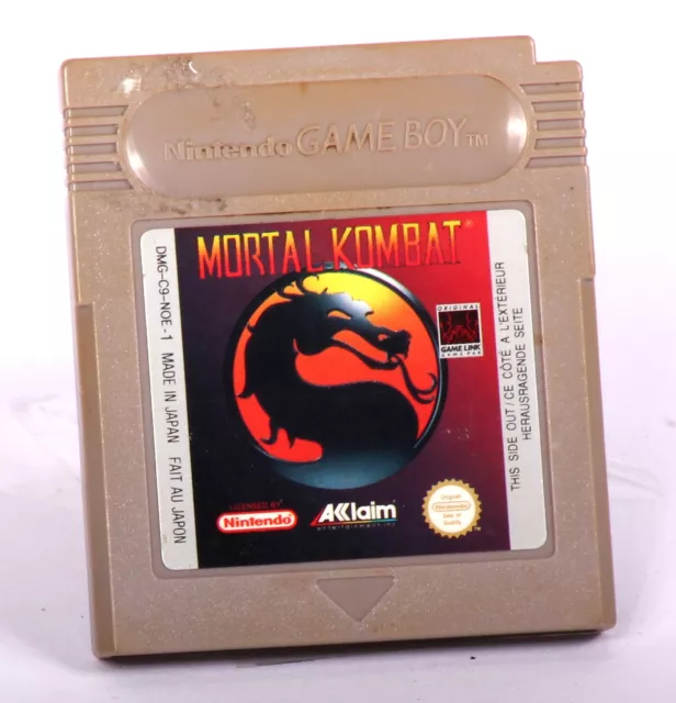 Mortal Combat (Bien ) pour Jaune, Gameboy, Poche Coloris Avancer Sp