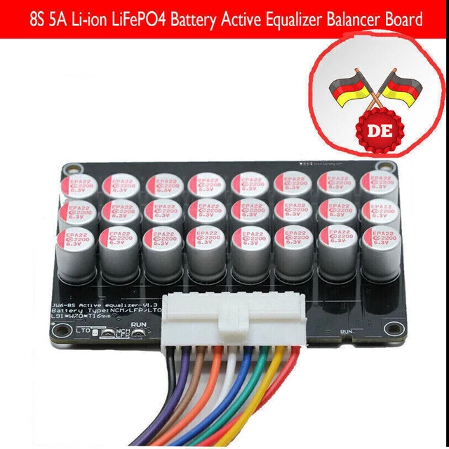 4S LI-ION LIPO Lifepo4 Batteria Equalizzatore Equiliatore BMS 1. X1R9 EUR 8,74 - ES - Foto 4