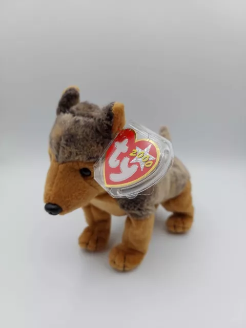 TY BEANIE BABIES Tagged Bruno Sarge Rufus Tiny Luke Dogs For