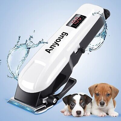 Professional Pet Anyoug Dog Grooming Clippers Hair Trimmer Electric Shaver Set.