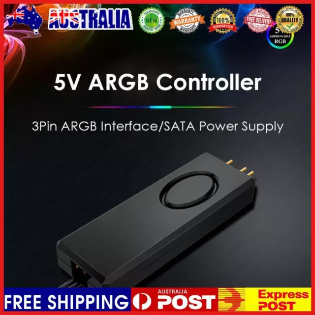 5V Gorgeous ARGB Controller SATA Pin Power Supply Desktop RGB Remote Control