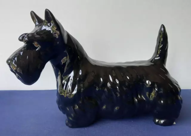 Large Beswick Scottish Terrier "Scottie" Dog D2037 Gloss 1965-90 A. Gredington