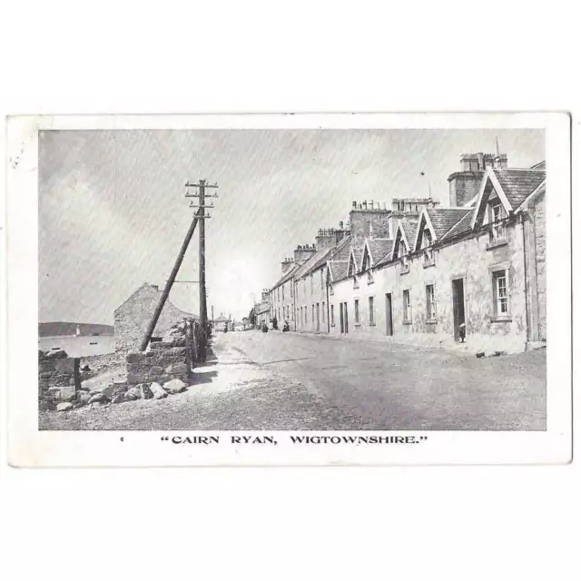 CAIRNRYAN Wigtownshire Postcard Postmark Cairnryan 1905