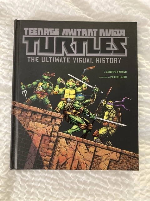 Teenage Mutant Ninja Turtles TMNT The Ultimate Visual History Hardcover Book NEW