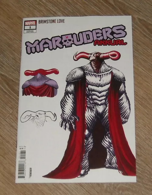 MARAUDERS ANNUAL # 1 MARVEL COMICS March 2022 DAVID BALDEON 1:10 VARIANT COVER