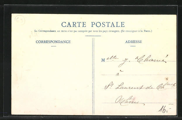 CPA Sainte-Foy-L´Argentière, Café Moulin et Grande Rue 1908 2