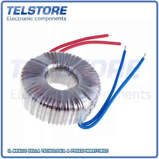 1pcs TST 160/001 Trasformatore toroidale 160VA 230VAC 12V 13,33A 1,7kg H 45mm