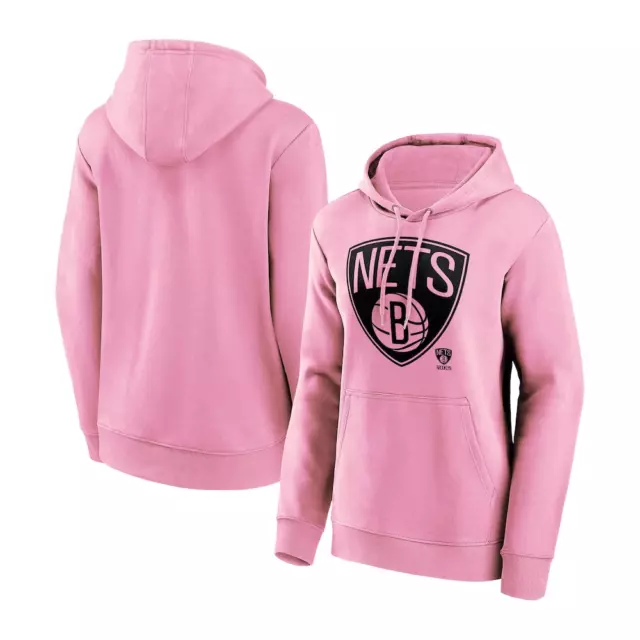 Filets Brooklyn NBA Capuche (Taille L) Femmes Mode Logo Capuche - Neuf