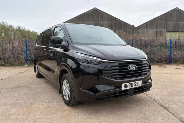 2026 FORD TRANSIT Custom 2.5 PHEV 232ps H1 Double Cab Van Limited Auto ...